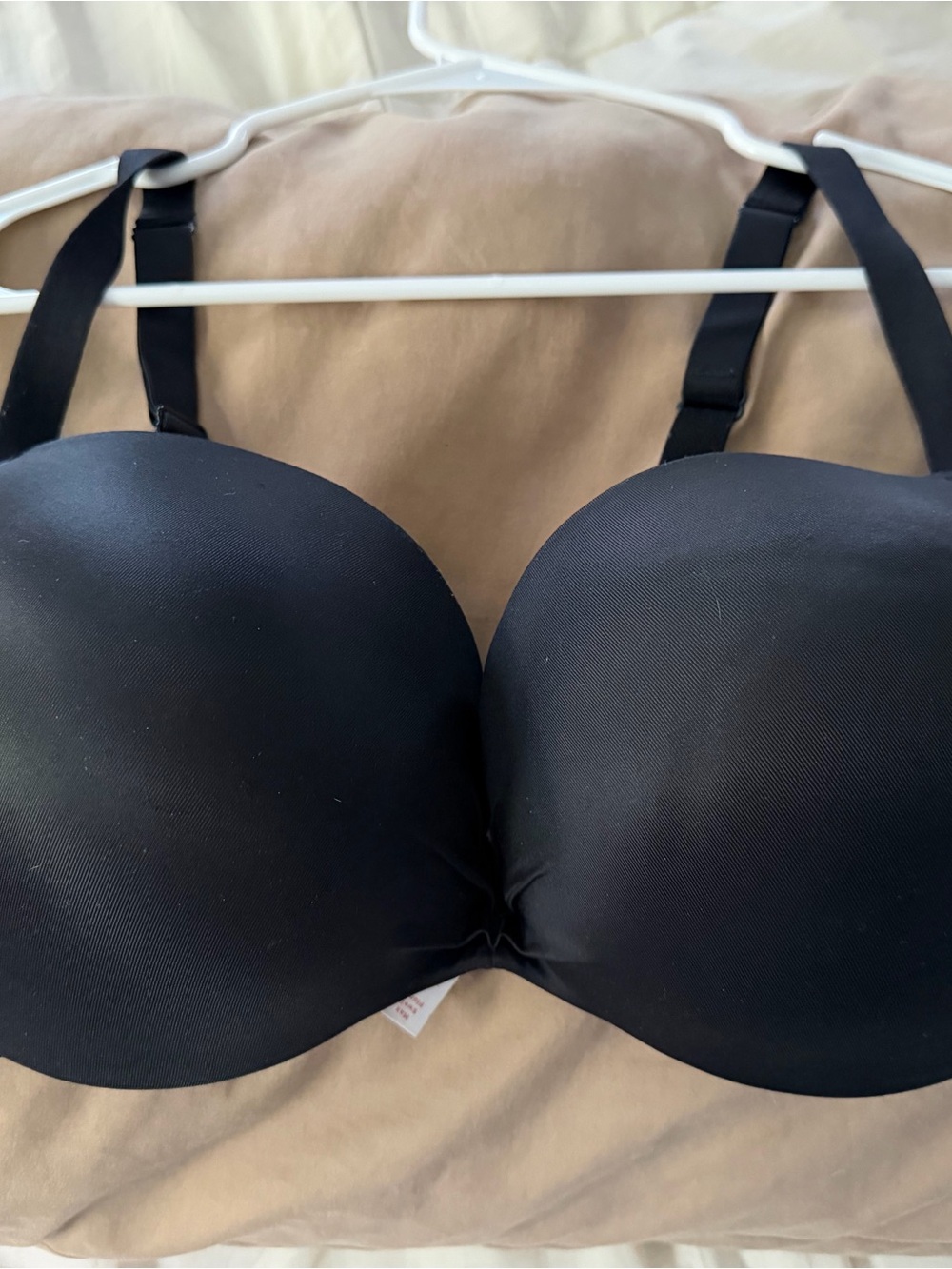 Cacique Lane Bryant Black Padded Push-up  Bra 44C